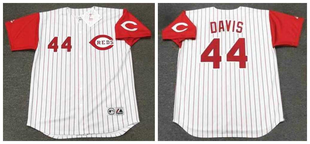 Reds 44 Eric Davis White 1996 Throwback Jersey,We sell and wholesale Reds 44 Eric Davis White 1996 Throwback Jersey on line form chian!